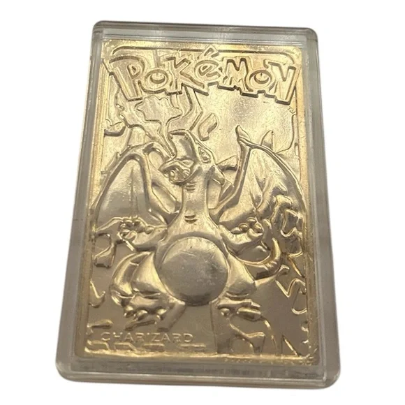 Pokemon | Other | Pokemon Charizard 23k Gold Plated Card | Poshmark